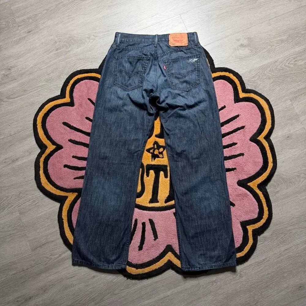 Levi’s 569 Relaxed Loose Straight Denim Jeans Size 30x30 (29x29) Blue